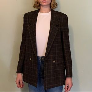 Vintage Check Blazer